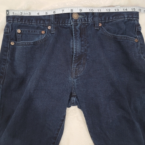 American Eagle Outfitters Blue Straight Jeans Classic Denim - Picture 7 of 14